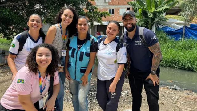 Equipe de saúde da família do SUS