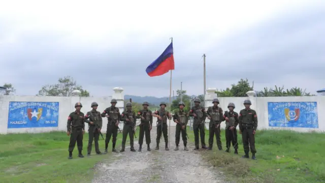 အေအေသိမ်းခဲ့တဲ့ စစ်ကောင်စီ အင်းဒင်တပ်စခန်း