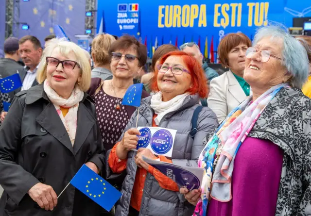 День Європи в Кишиневі, 9 травня 2024 року