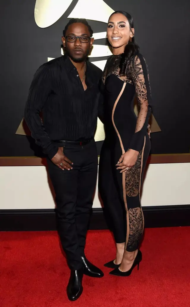 Kendrick Lamar n'umukunzi we Whitney bivugwa ko bari kumwe kuva bakiri bato