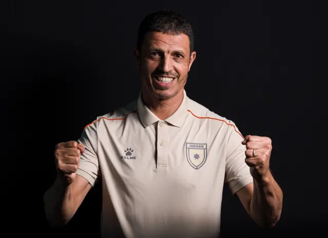 المغربي جمال السلامي مدرب منتخب الأردن