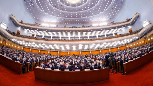 চীনা কমিউনিস্ট পার্টির কংগ্রেসে আগত প্রতিনিধিরা