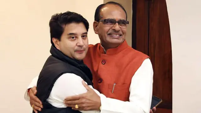 सिंधिया और शिवराज