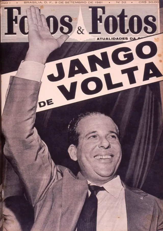 Capa da revista Fatos e Fotosmelhor slot sportingbetsetembromelhor slot sportingbet1961, com retornomelhor slot sportingbetJango ao Brasil para assumir presidência