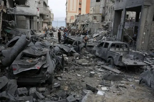 ग़ज़ा पर इसराइल का हमला.