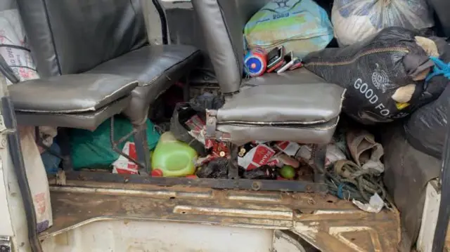 Aworan ọkọ ti wọn ko nkan ija oloro si