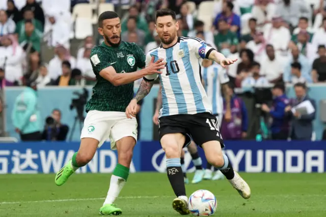 Image hình ảnh hình ảnh hình ảnh Saleh Al-Shehri - Messi ghi bàn nhưng Argentina vẫn thua choáng váng trước S﻿audi ...