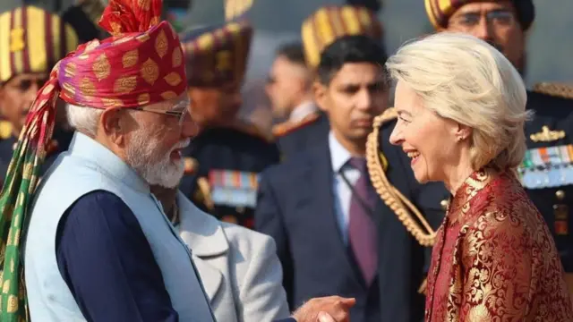 మోదీ, ఉర్సులా వాన్ డెర్ లేయన్