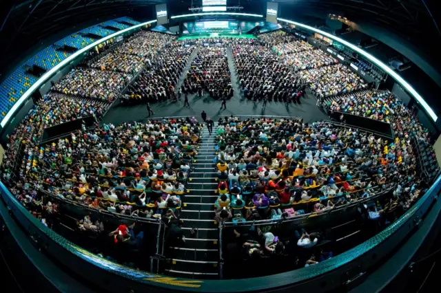 BK Kigali Arena hamwe mu hakiriye inama zimwe z'iri huriro