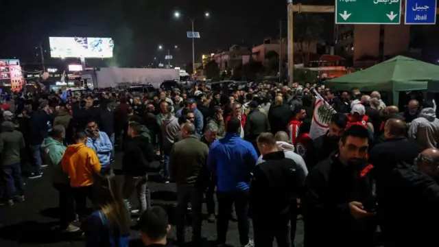 تظاهرات در لبنان