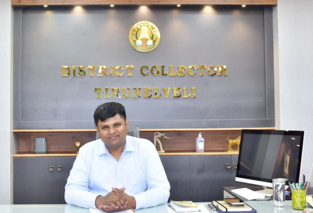 மாவட்ட ஆட்சியர் கார்த்திகேயன்