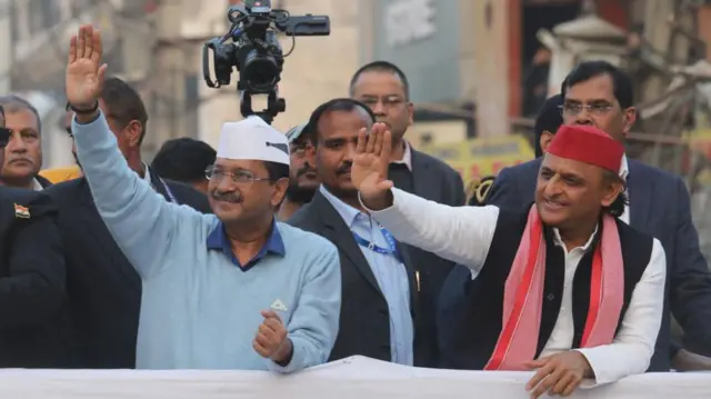 अरविंद केजरीवाल और अखिलेश यादव