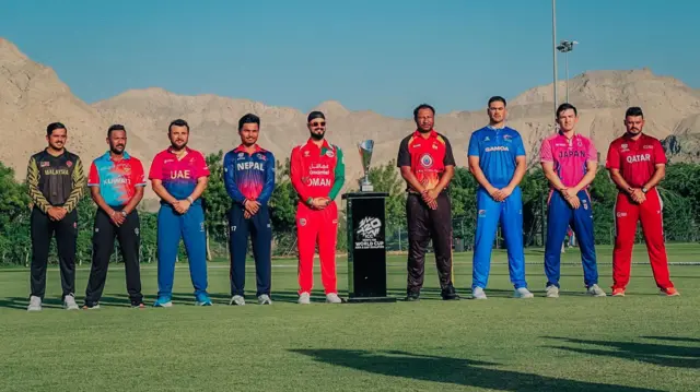 छनोट खेलमा सहभागी क्रिकेट मुलुका क्याप्टेनहरू