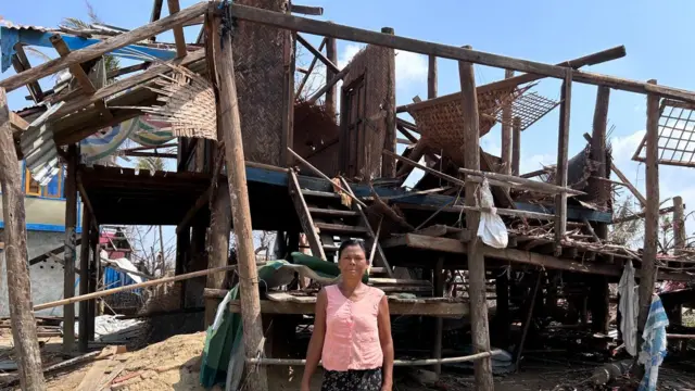 မိုခါမုန်တိုင်းဒဏ်သင့် ရခိုင်ပြည်နယ်ထဲကို မေလတုန်းက မြင်တွေ့ရတဲ့အခြေအနေ