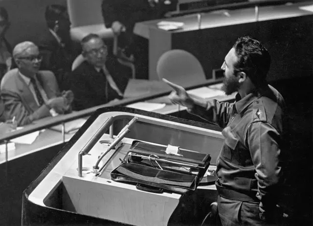 Pirezidantiin duraanii Kuubaa Fiidel Kaastiroo bara 1960 UN'tti yoo dubbatan