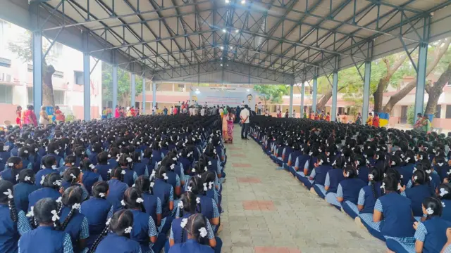 மகாவிஷ்ணு, சென்னை, அரசுப் பள்ளி