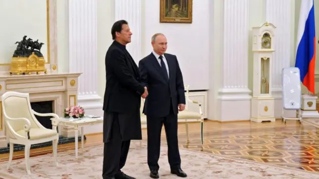 ઇમરાન ખાન અને પુટિન