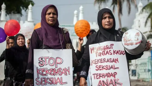 Tuntutan penghentian kekerasan seksual pada anak sering dikampanyekan.