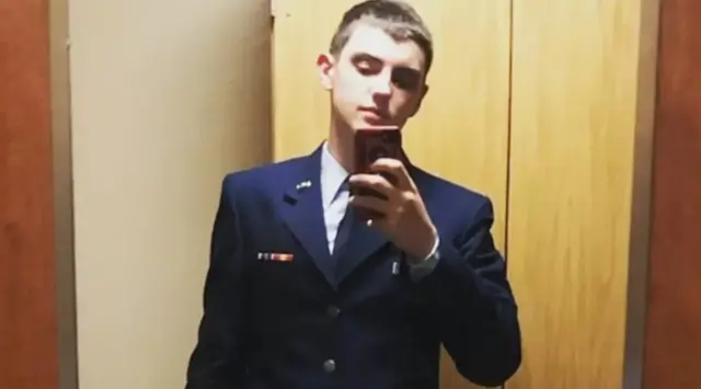 Jack Teixeira in a photo posted on social media