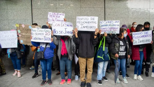 Protesta por la salud en México