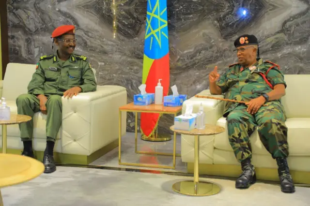 ላዕለዎት ኣዘዝቲ ሰራዊት ኢትዮጵያን ሶማሊላንድን