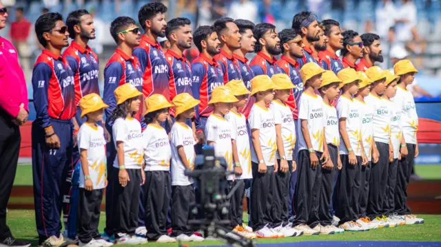 नेपाली क्रिकेट टोलिको फाइल फोटो। 