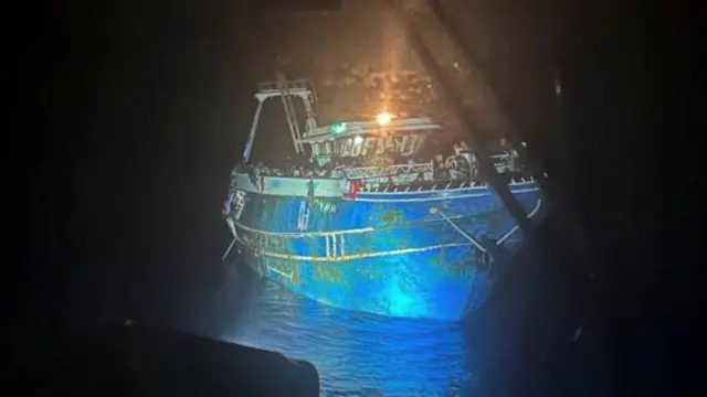 یونان، کشتی، حادثہ