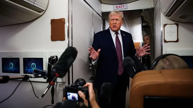 Donald Trump US president
