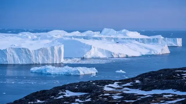Calotte glaciaire du Groenland