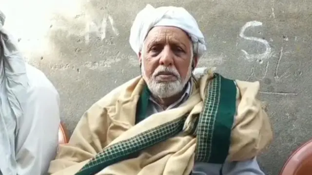 معظم گوندل کے والد محمد بشیر گوندل