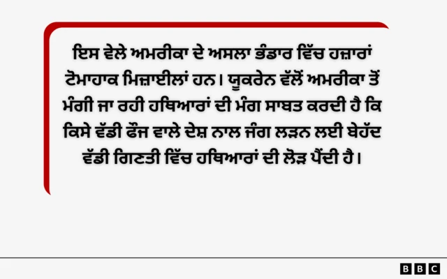 ਟੋਮਾਹਾਕ ਕਰੂਜ਼ ਮਿਜ਼ਾਈਲਾਂ 