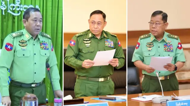 အာဏာသိမ်းကာလ ပြည်ထဲရေးဝန်ကြီးတွေဖြစ်တဲ့ ဒုတိယဗိုလ်ချုပ်ကြီးထွန်းထွန်းနောင်၊ဒုတိယဗိုလ်ချုပ်ကြီးရာပြည့်၊ ဒုတိယဗိုလ်ချုပ်ကြီး စိုးထွဋ်