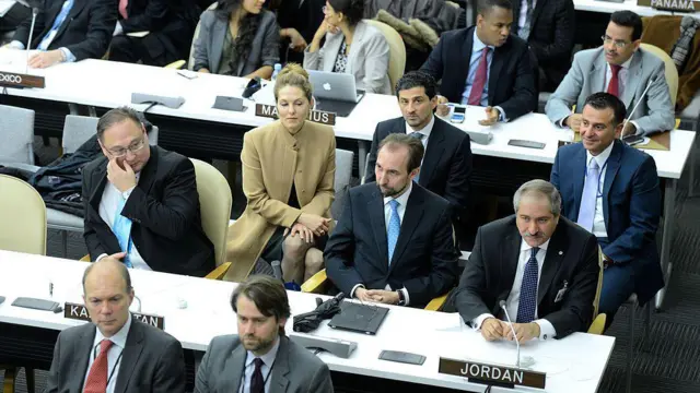 अस्थायी सदस्य देशों को चुनाव के दौरान बैठक और विचार-विमर्श