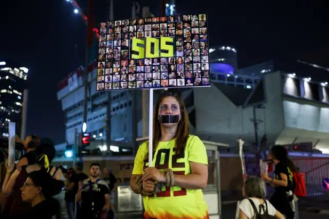 हमासद्वारा बन्धक बनाइएकाहरू