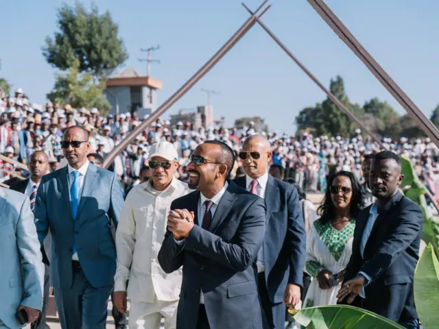 MM Abiy kabaja guyyaa sabaafi sablammootaa Itoophiyaa Hosaa'inaatti turerratti