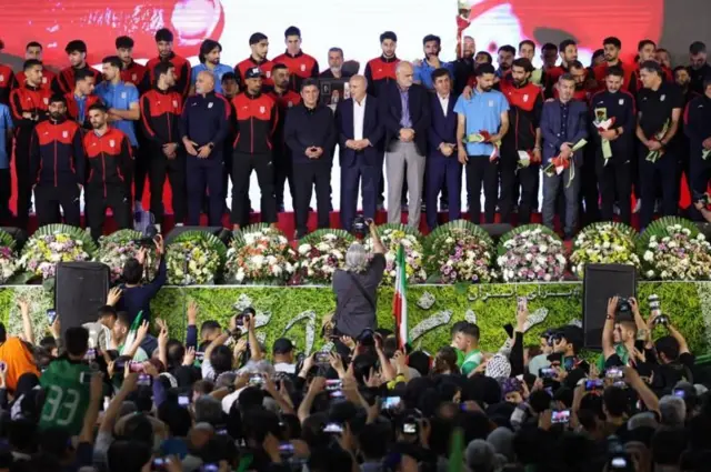 د ایران فوټبال ملی لوبډله، د فدراسیون چارواکي او مدیریتي غړي