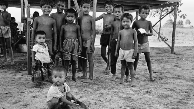 የተፈናቀሉ ህጻናት በአውሮፓውያኑ 1973