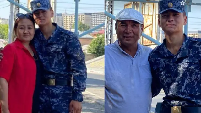 Алхамбек Мовлан уулу каза болордон үч күн мурун ата-энесине жолуккан