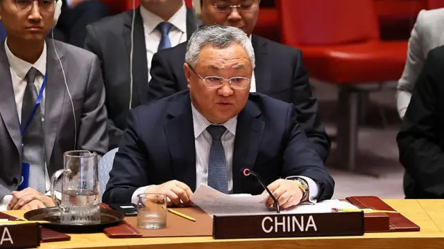 نماینده چین در سازمان ملل، فو کنگ، در تاریخ ۱۳ ژوئن حملات اسرائیل به ایران را محکوم کرد.