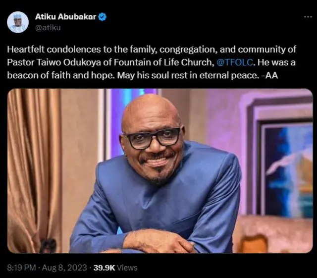 Tribute to Pastor Odukoya