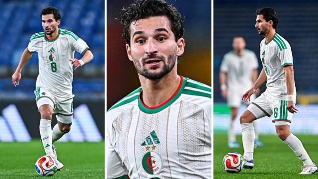 Umukinyi wo hagati wa Algeria Houssem Aouar