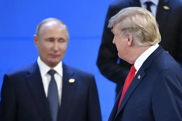 Ông Putin và ông Trump Ông Putin và ông Trump