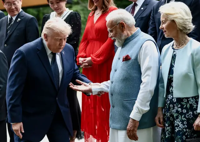 डोनाल्ड ट्रंप और नरेंद्र मोदी