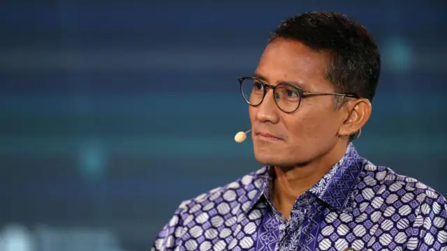 Menteri Pariwisata dan Ekonomi Kreatif (Menparekraf) Sandiaga Salahuddin Uno.