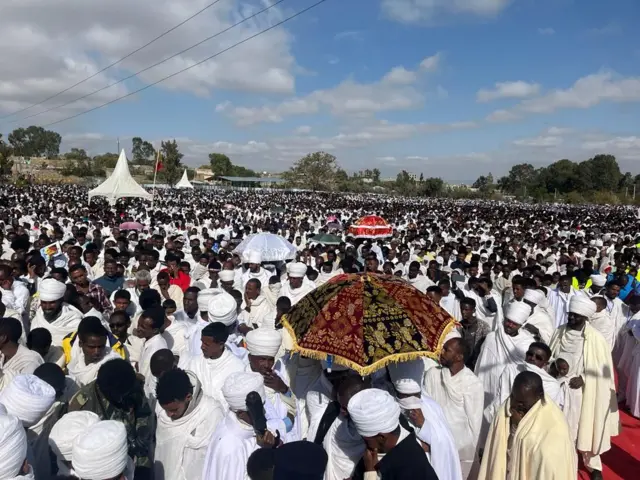 ኣከባብራ በዓል ጥምቀት ኣብ መቐለ