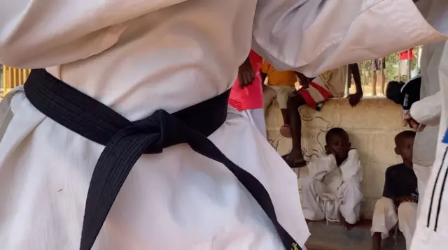 Bamwe mu bigishijwe Taekwondo