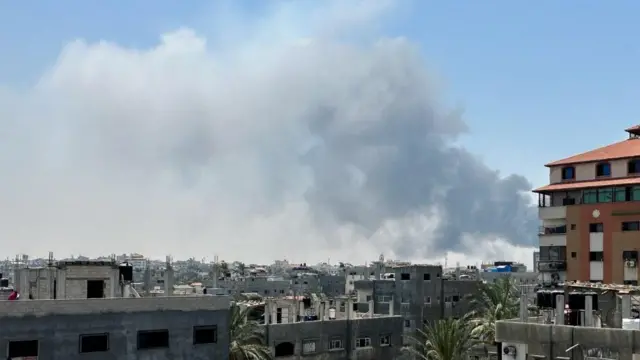 هجمات إسرائيلية في دير البلح