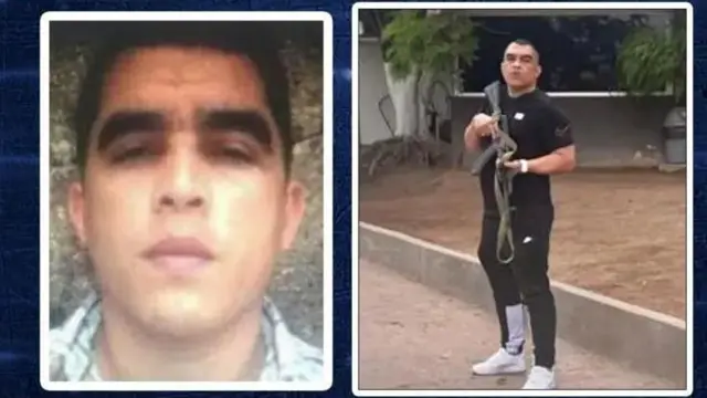 Dos imágenes del NIño Guerrero en un cartel difundido por el gobierno de Venezuela en 2023.