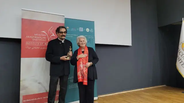 رونمایی «بیا ای عشق» شهرام ناظری و دولتمند خالف در قونیه