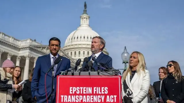 গত নভেম্বরে এপস্টেইনের ফাইল প্রকাশে সম্মতি দিয়েছিল মার্কিন কংগ্রেসের উভয় কক্ষ